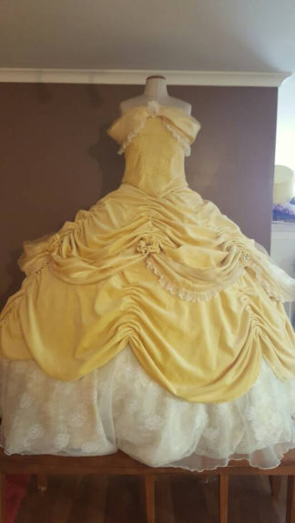Belle Disneyland Inspired  costume